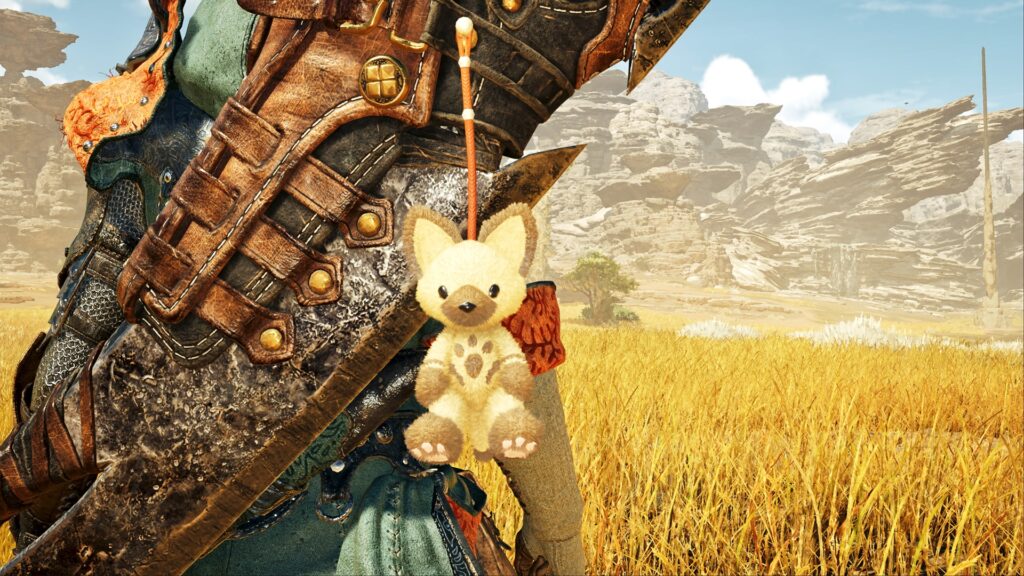 Monster Hunter Wilds Palico teddy