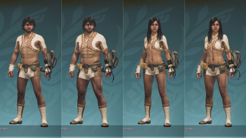 Monster Hunter Wilds beta character creator