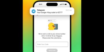 Telegram phone number verification