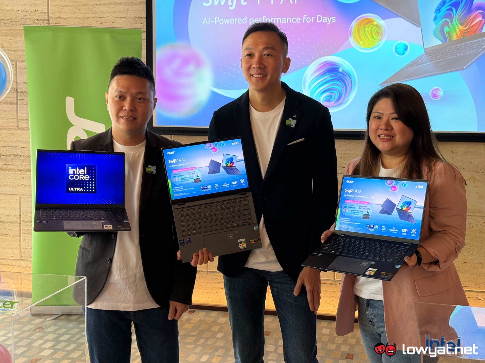 acer swift 14 ai launch msia