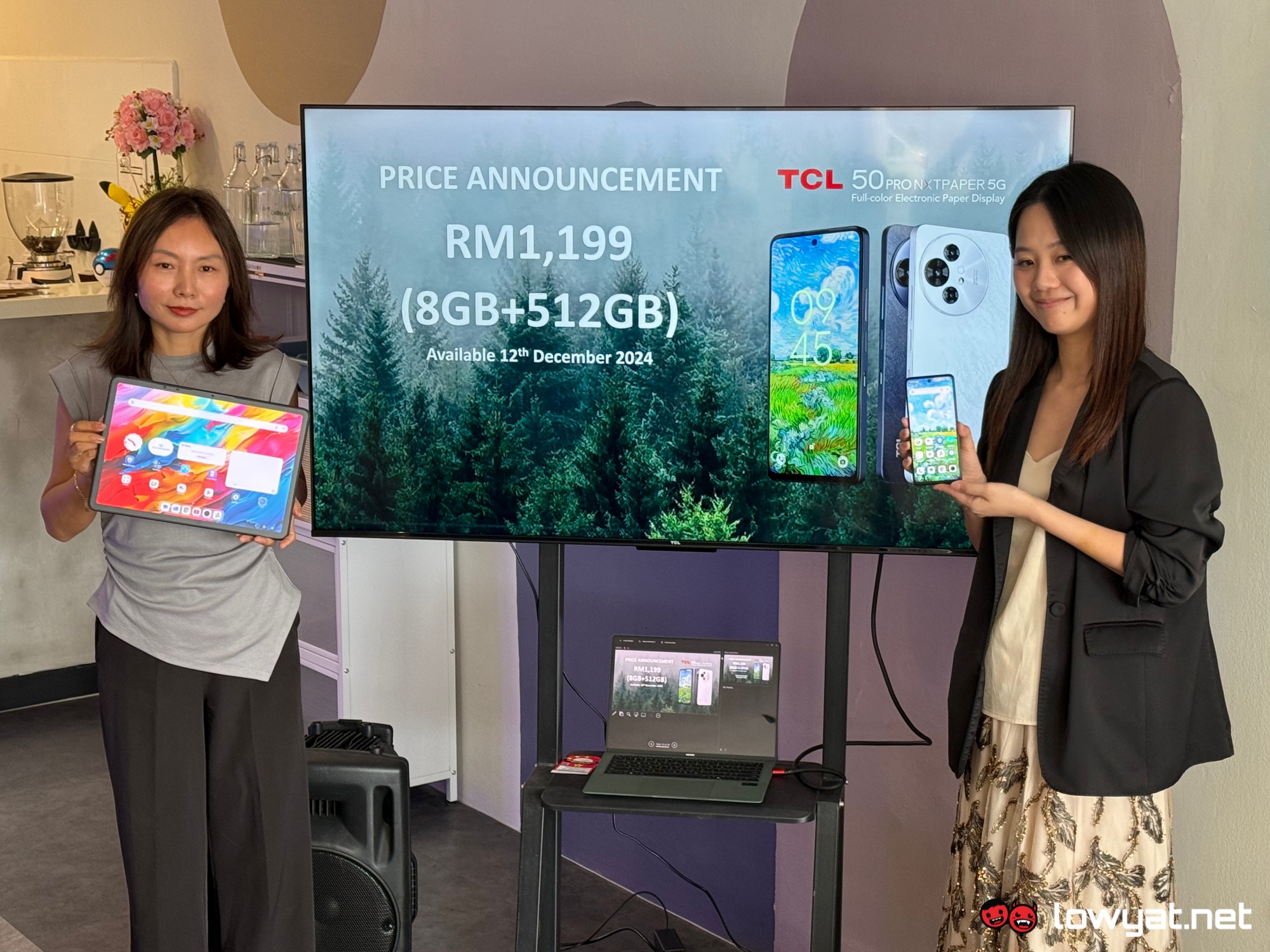 tcl 50 pro nxtpaper 5g msia launch