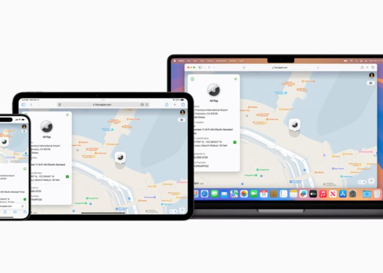 Apple new Share Item Location feature for Find My