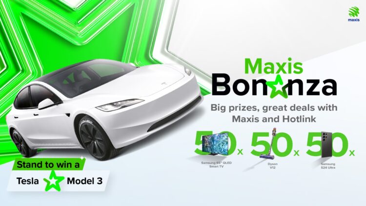 Maxis bonanza campaign nov 2024