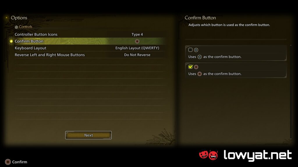 Monster Hunter Wilds beta button layout