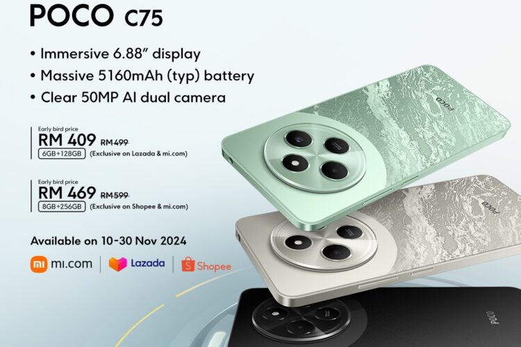 POCO C75 prices