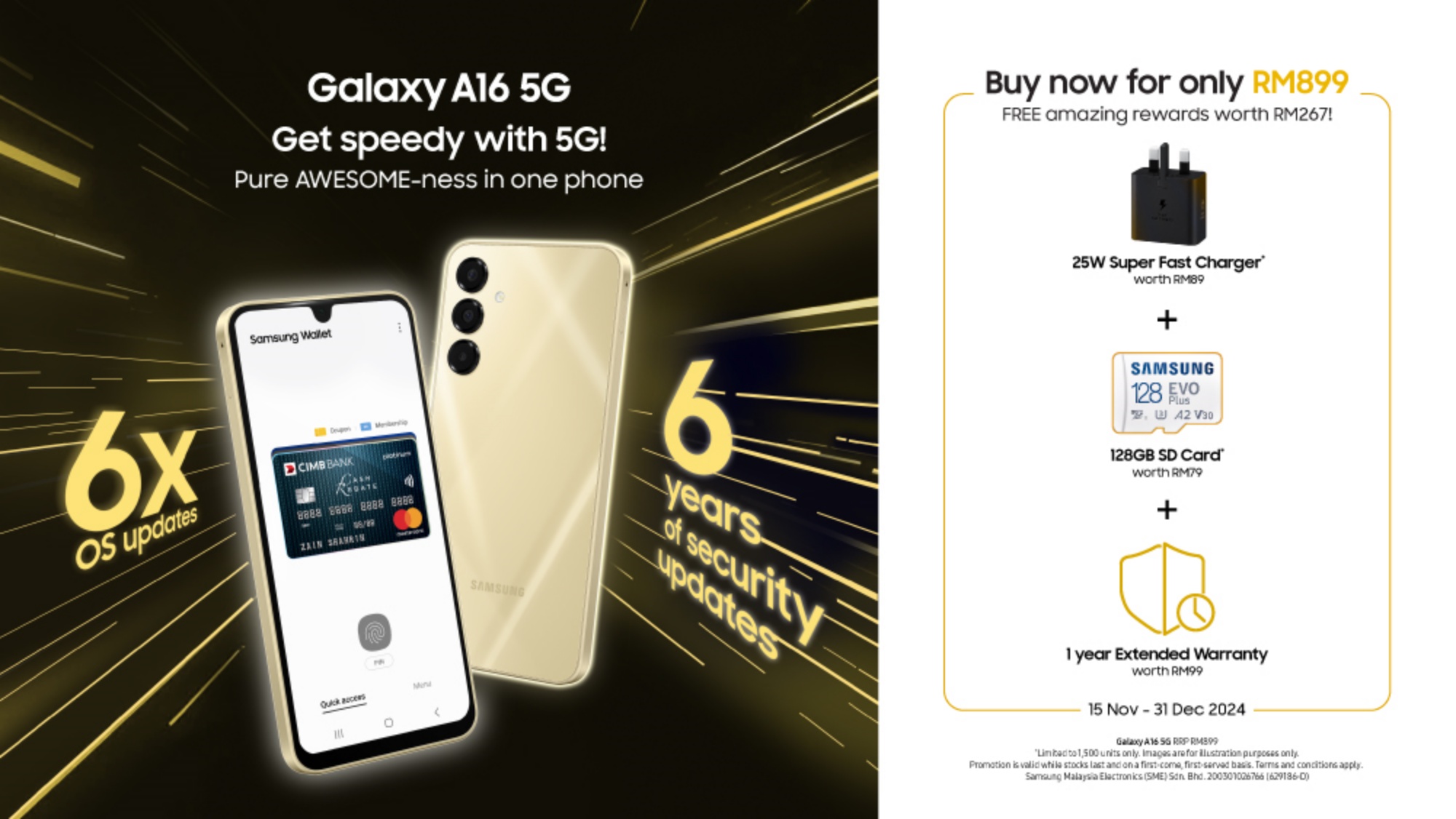 Samsung Galaxy A16 5G Malaysia official