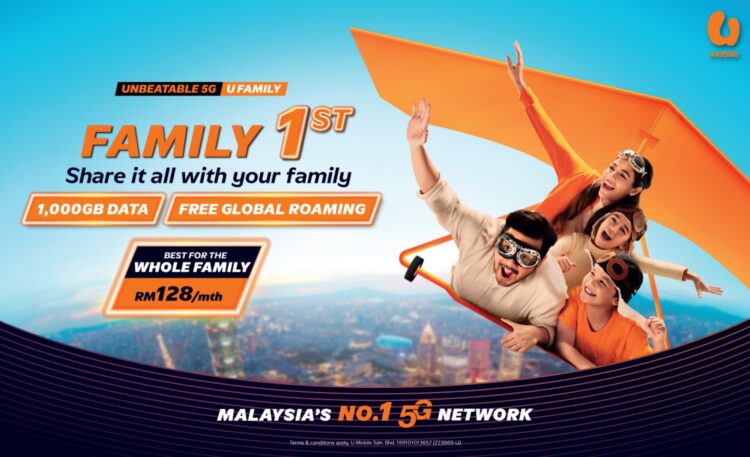 U Mobile new U Family 128 plan