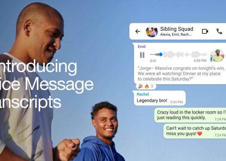 WhatsApp Voice Message Transcripts