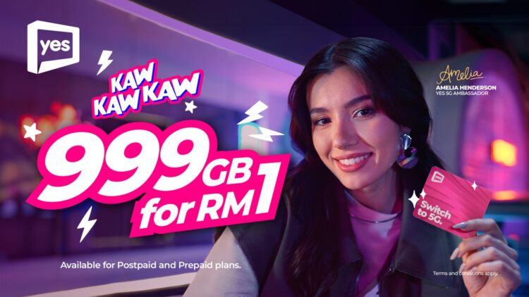 Yes 5G ter-paling kaw campaign