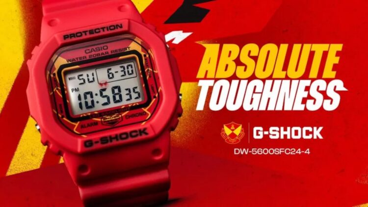 Casio Selangor FC limited edition watch