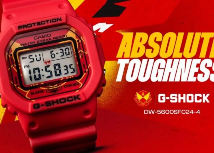 Casio Selangor FC limited edition watch