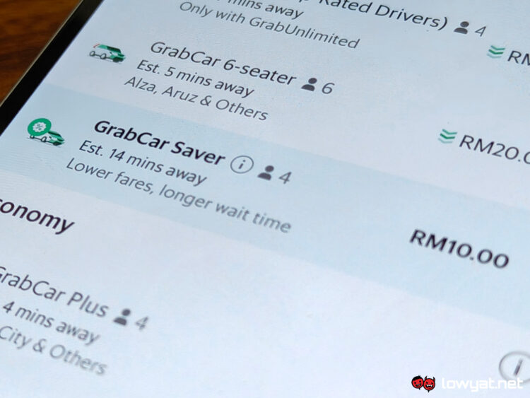 GrabCar Saver