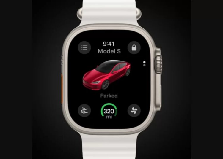 Tesla Announces Apple Watch app