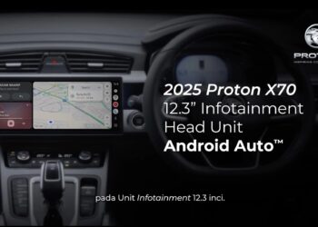 Android Auto arrives for the 2025 Proton X70