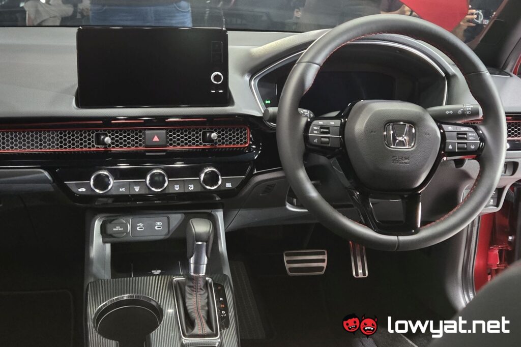 Honda Civic eHEV RS 2025 inside