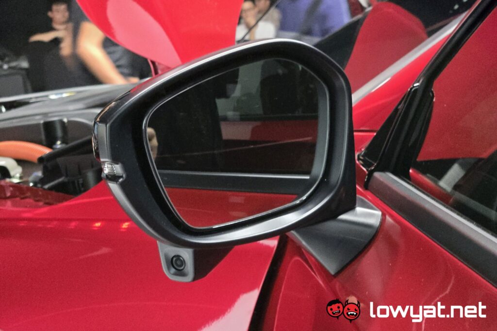 Honda Civic eHEV RS 2025 mirror