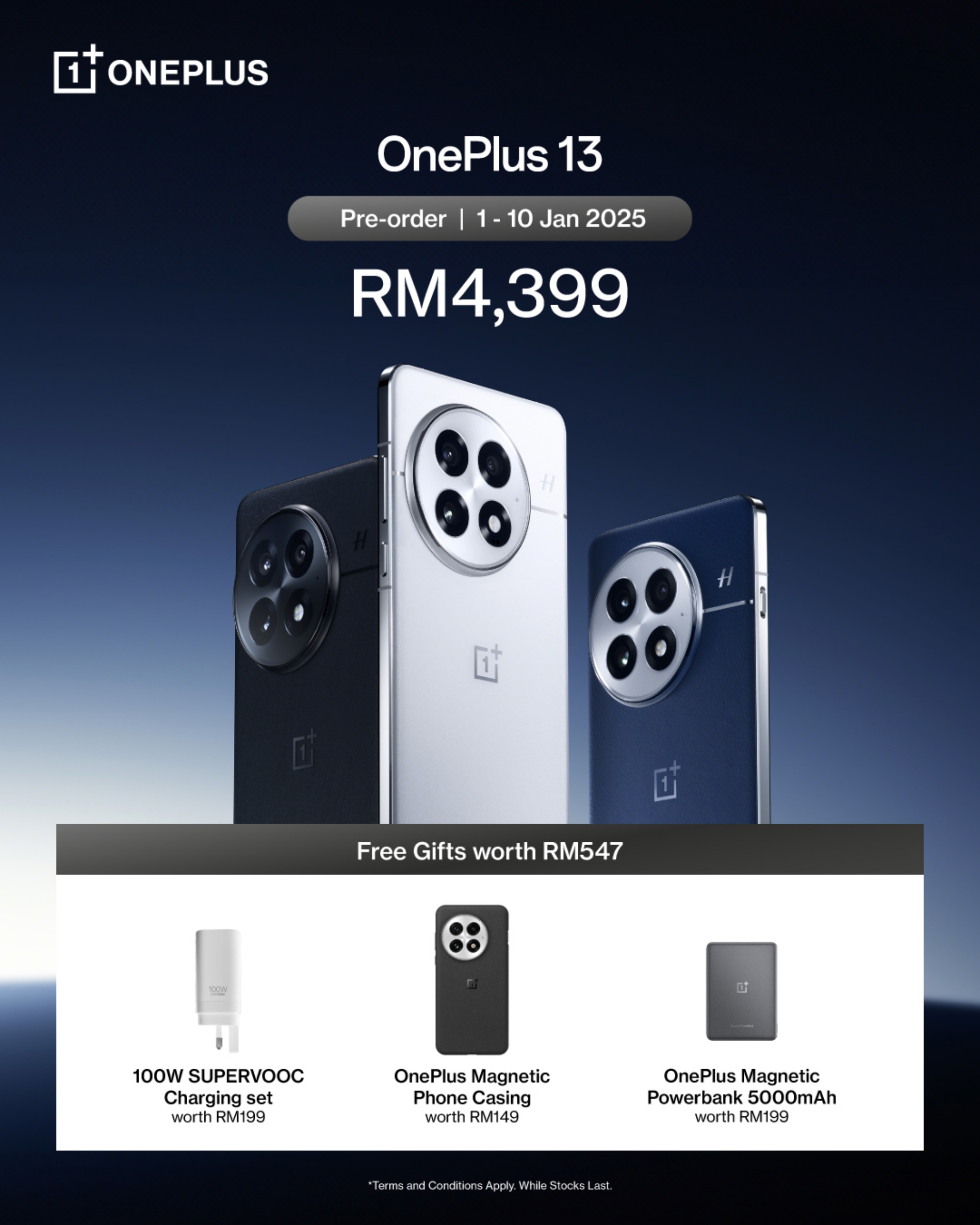 OnePlus 13 pre-order Malaysia price