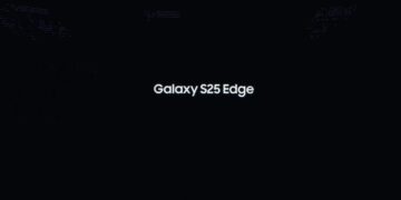 Samsung Galaxy S25 Edge teaser crop