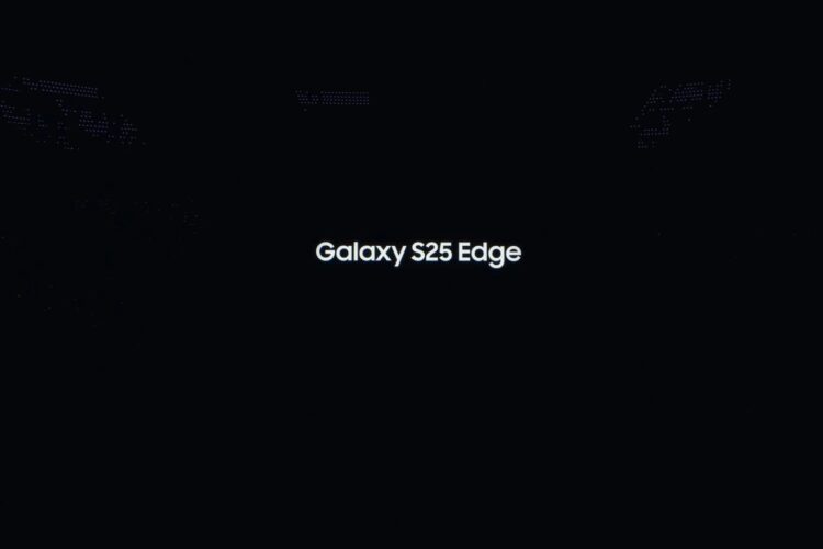 Samsung Galaxy S25 Edge teaser crop