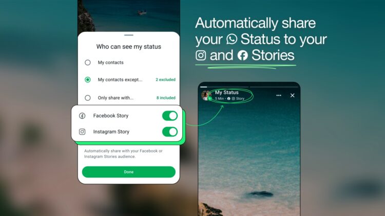 meta whatsapp accounts center update