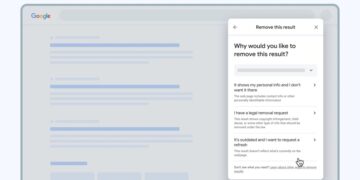 Google to simplify personal data removal on search