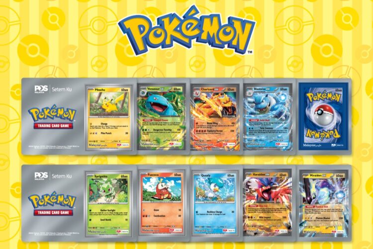 Pos Malaysia Pokemon stamps