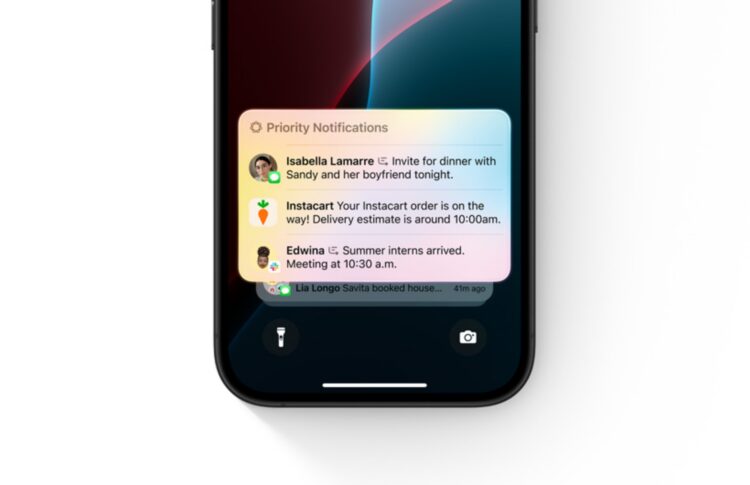 ios 18.4 beta Priority Notifications feature