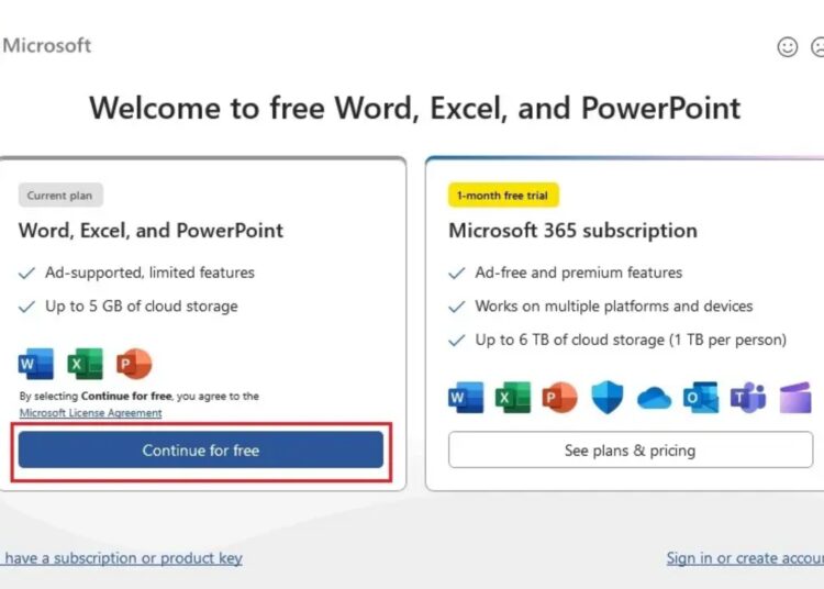 microsoft testing ad-supported version of office