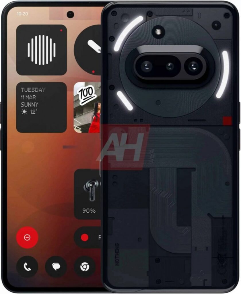 nothing phone 3a series design leak