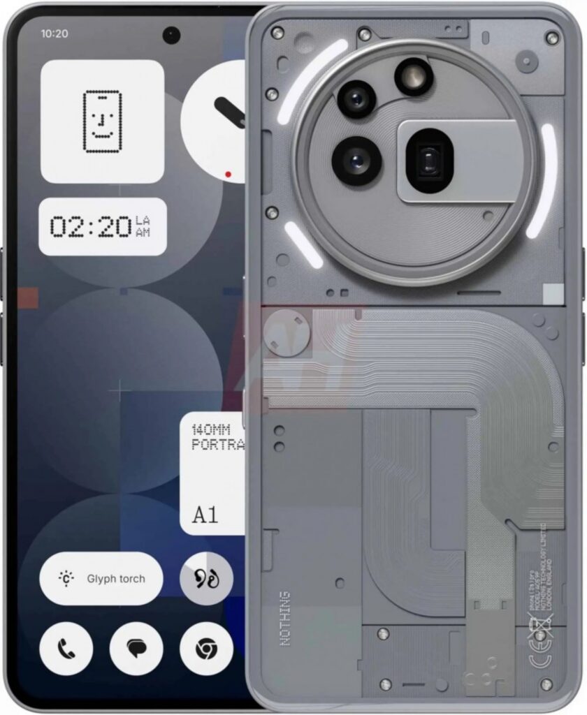 nothing phone 3a series design leak