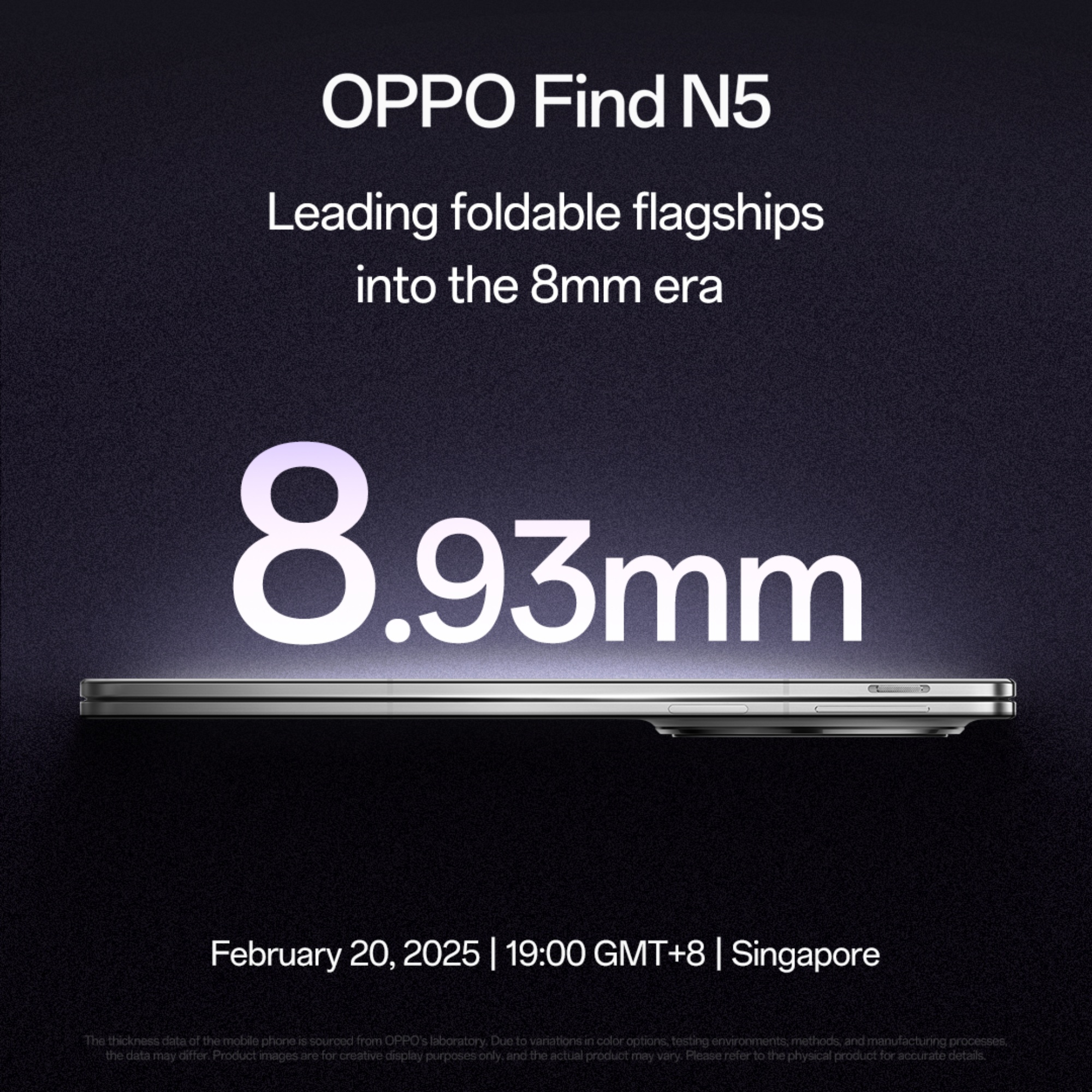 oppo find n5 slimmest